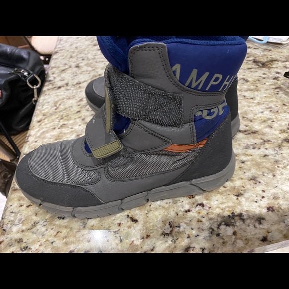 SOLD.Geox Amphibiox big boy winter boots size 6 - Picture 6 of 8